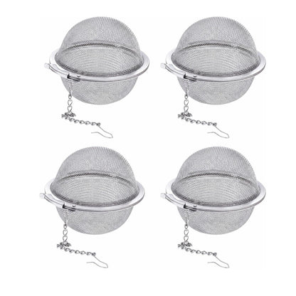 Home Collection Stainless Steel Tea Infuser for Loose Leaf Tea with Chain
