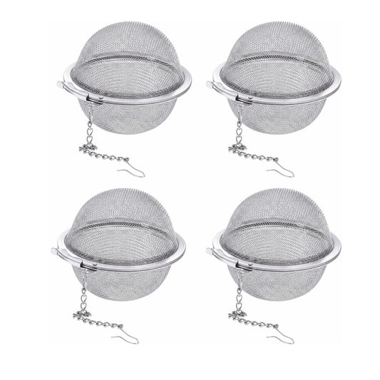 Home Collection Stainless Steel Tea Infuser for Loose Leaf Tea with Chain