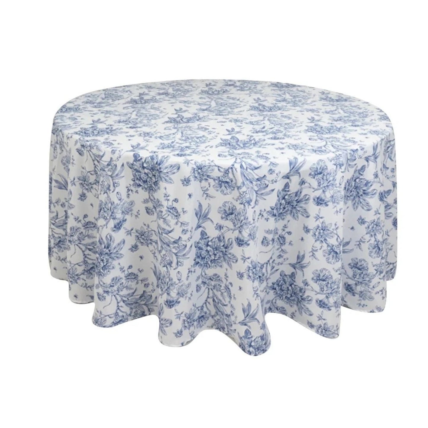 Home Collection Polyester Round Tablecloth 120 Inch
