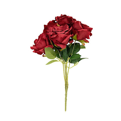 Home Collection 2 Bushes 17" Premium Silk Roses