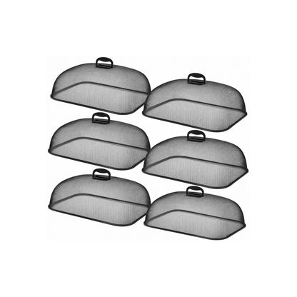 Home Collection Collapsible Metal Mesh Food Cover Dome with Handle 18-Inch