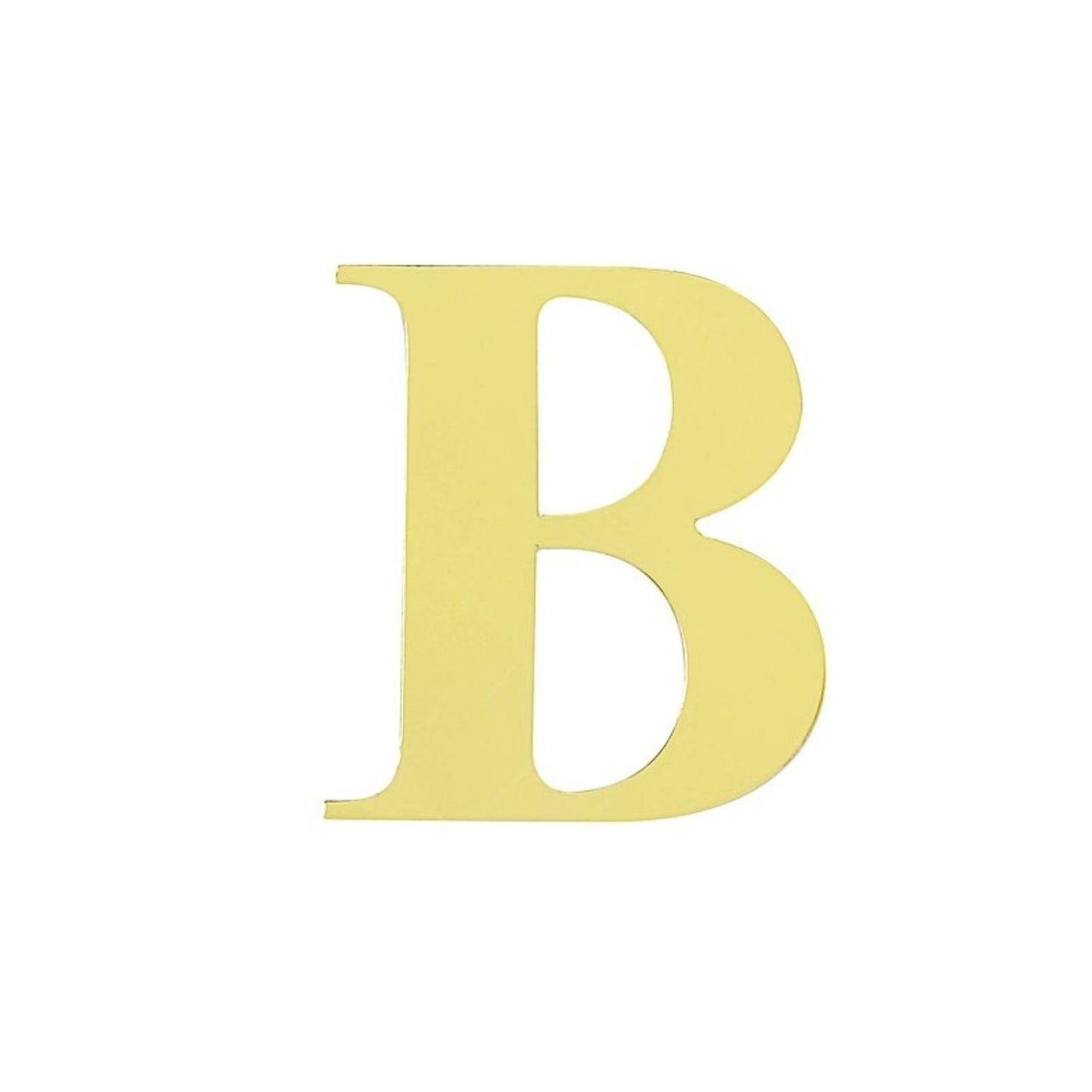 Home Collection Pack of 4 Gold Letter Stickers Backdrop 5"