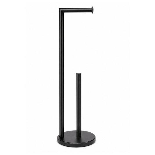 Home Collection Free Standing Toilet Paper Holder Stand with Storage
