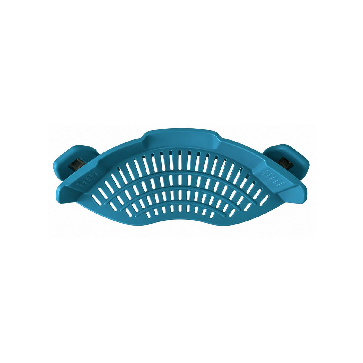 Home Collection Clip-On Silicone Pasta Strainer 8.86x3.55 inch Space-Saving Kitchen Colander