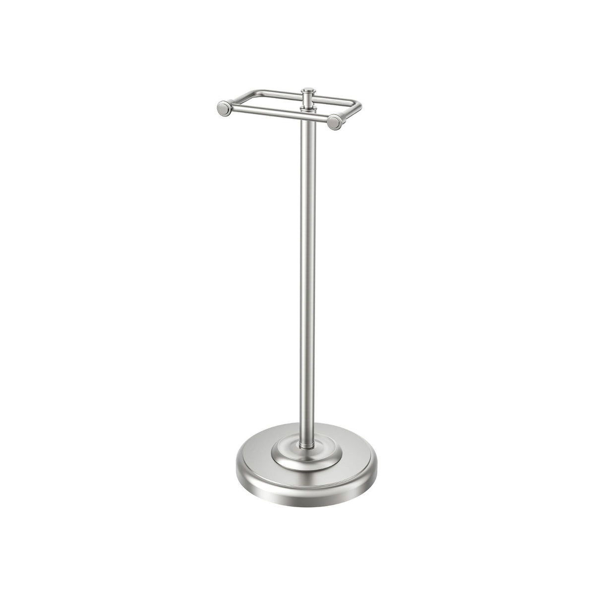Home Collection Stainless Steel Freestanding Toilet Paper Holder Stand 25.19 Inch