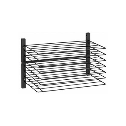 Home Collection Wall Mounted Metal Art Drying Rack with Removable Shelves