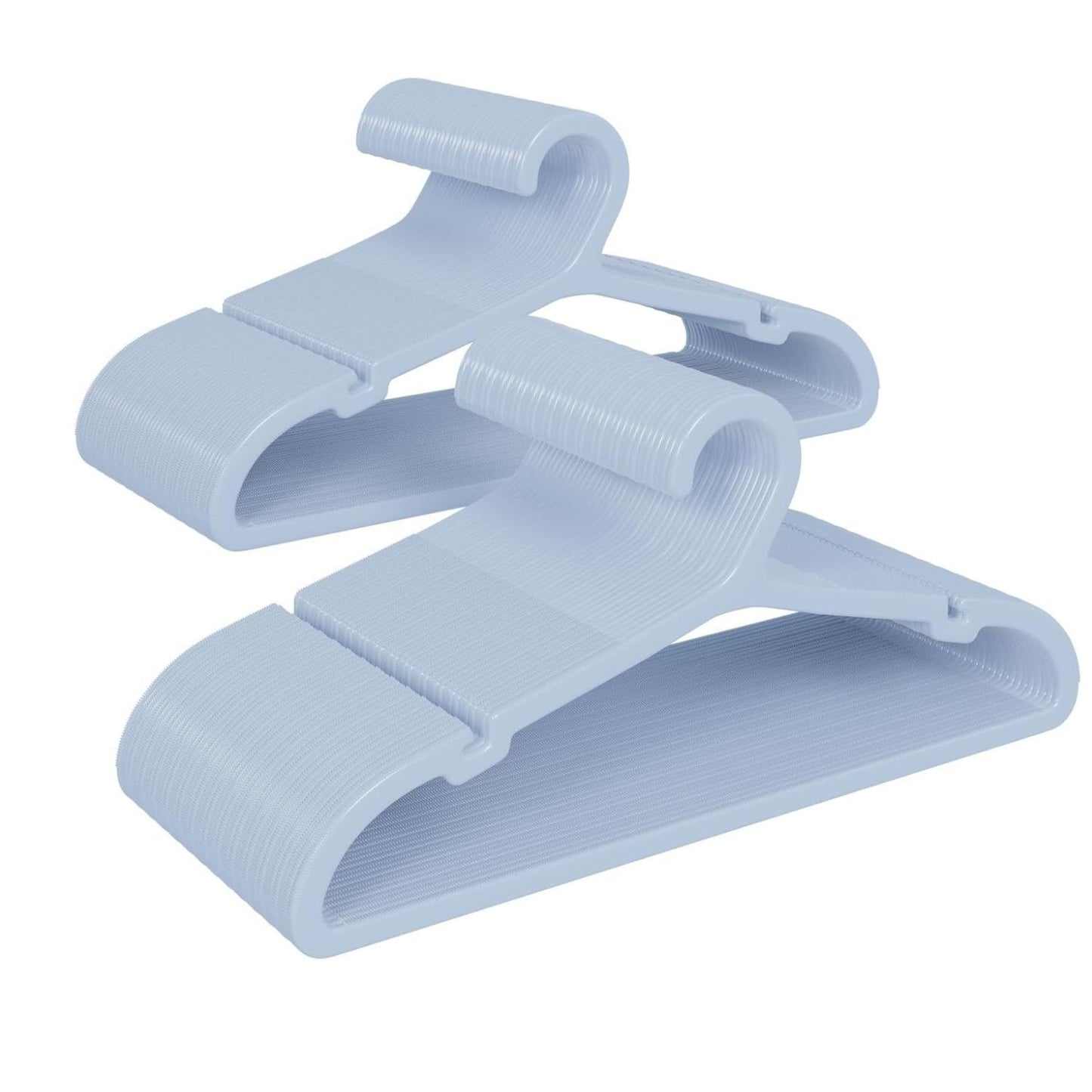 Home Collection 80 Pack Non-Slip Plastic Clothes Hangers
