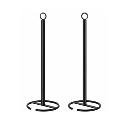 Home Collection Freestanding Metal Toilet Paper Holder Stand with 4-Roll Storage