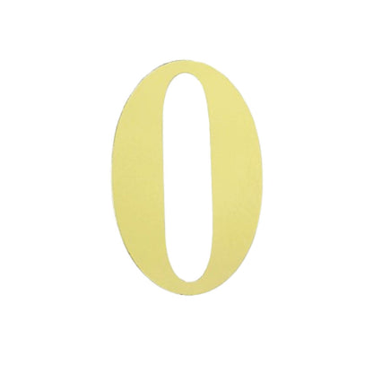 Home Collection Pack of 4 Gold Number Stickers 5-Inch