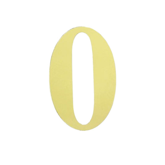 Home Collection Pack of 4 Gold Number Stickers 5-Inch