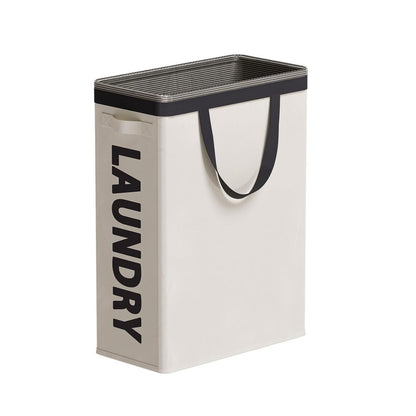 Home Collection 45L Slim Laundry Hamper with Removable Inner Bag and Side Handles