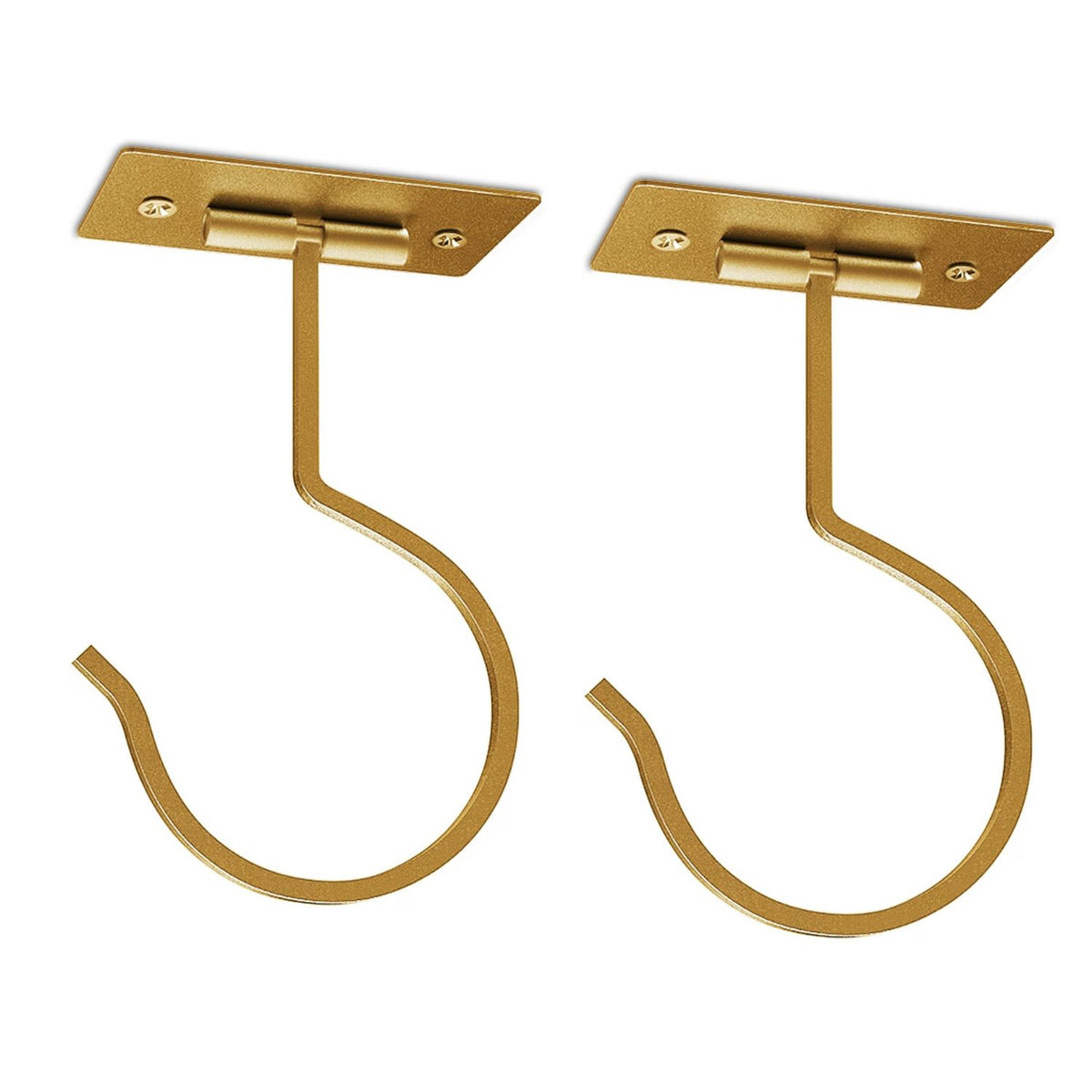 Home Collection Under-Cabinet Self-Adhesive Foldable Hook