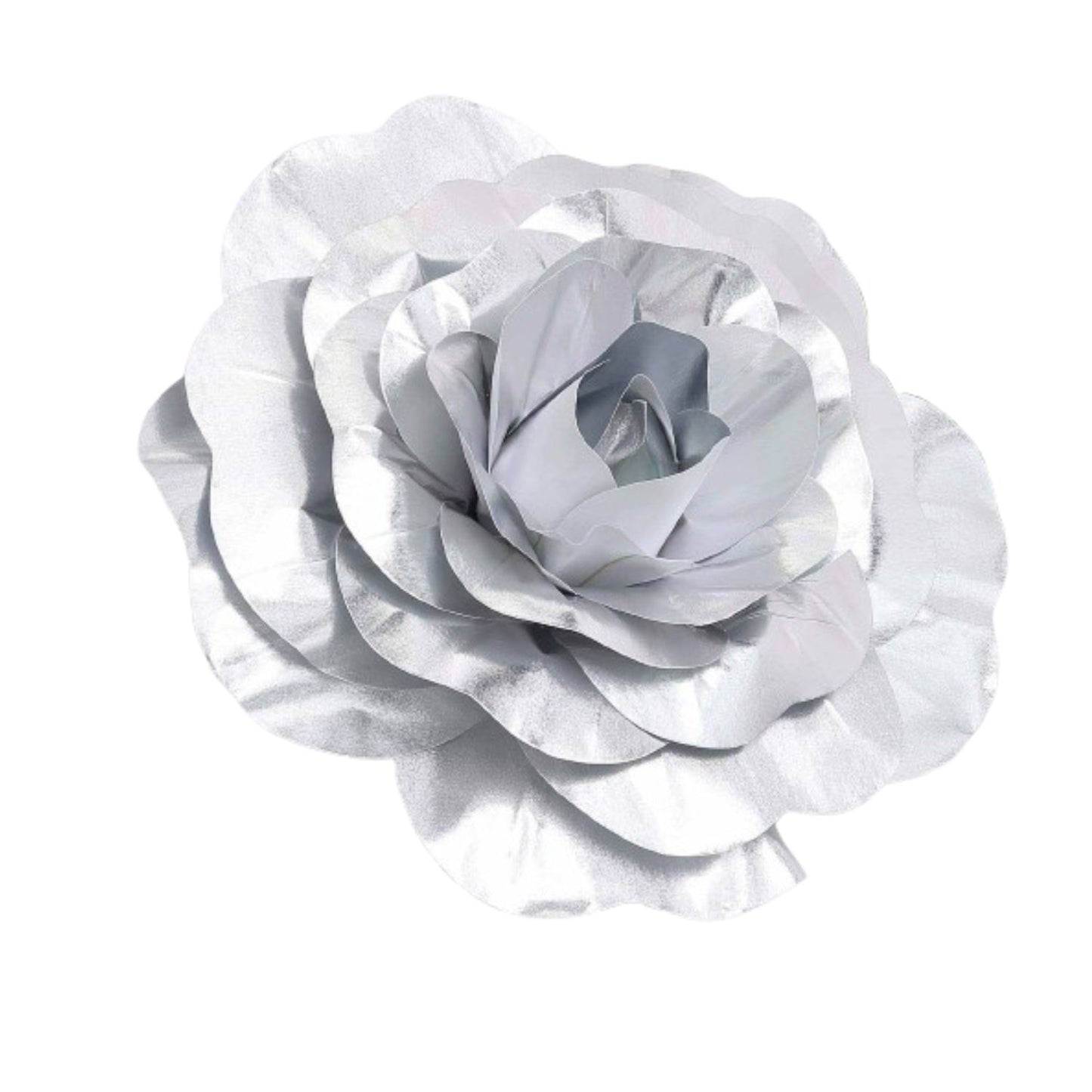 Home Collection Pack of 2 Artificial Large Rose Flower Wall Backdrop 20 Inch