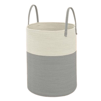 Home Collection Large Woven Laundry Basket Hamper 60L