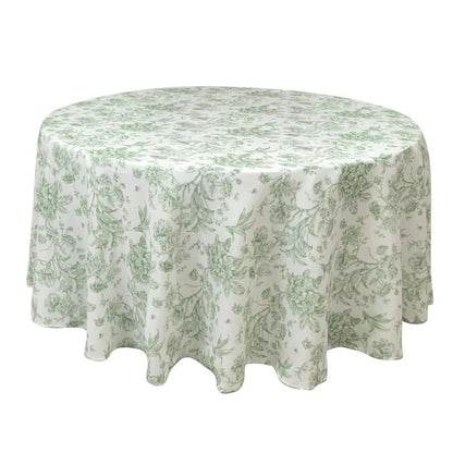 Home Collection Polyester Round Tablecloth 120 Inch