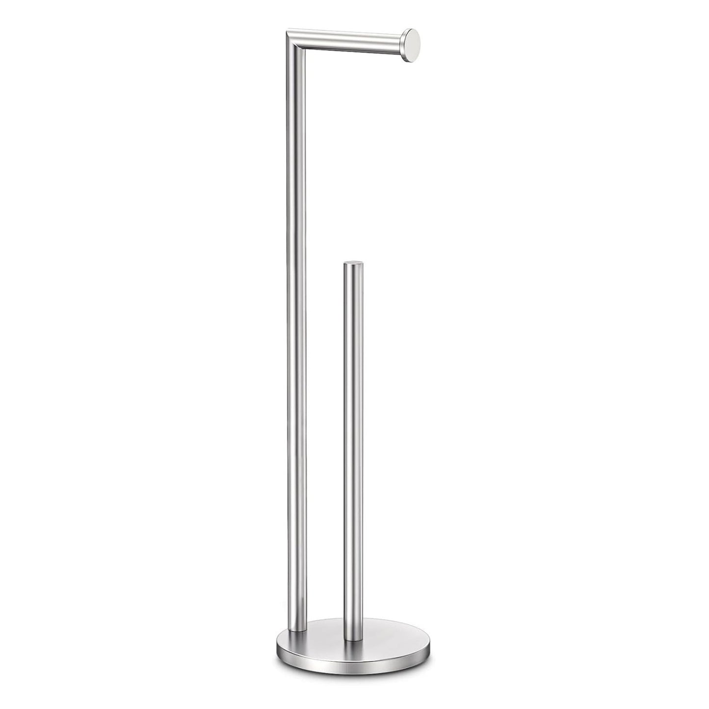 Home Collection Free Standing Toilet Paper Holder Stand with Storage