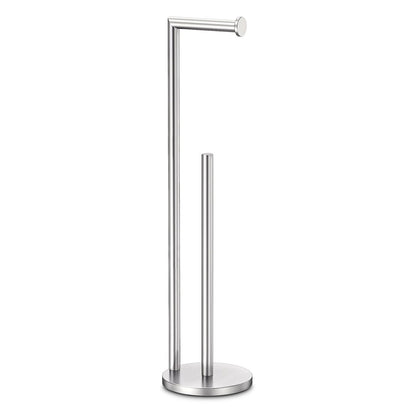 Home Collection Free Standing Toilet Paper Holder Stand with Storage