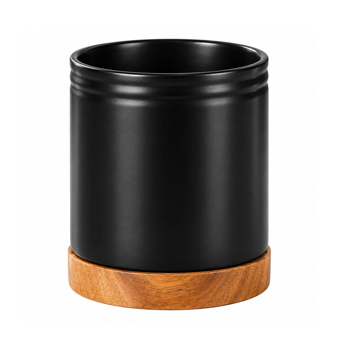 Home Collection Extra Large Ceramic Utensil Holder 7.6 Inch