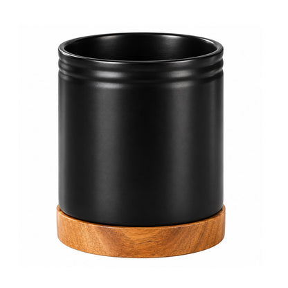 Home Collection Extra Large Ceramic Utensil Holder 7.6 Inch