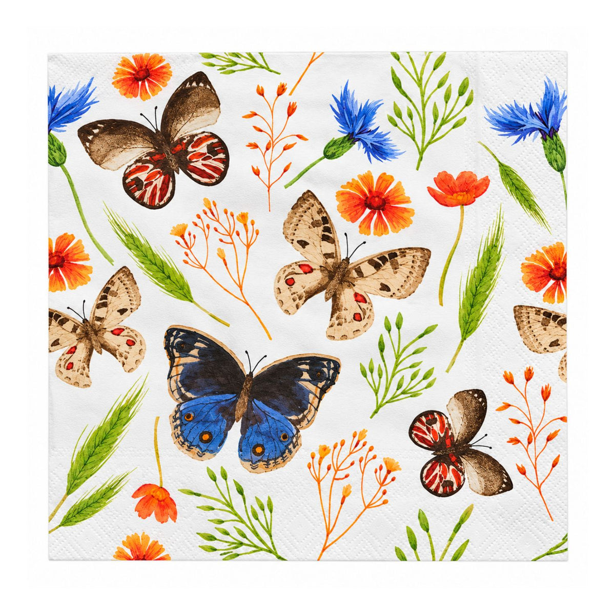 Home Collection 50Pcs  Assorted 2-Ply Paper Napkins