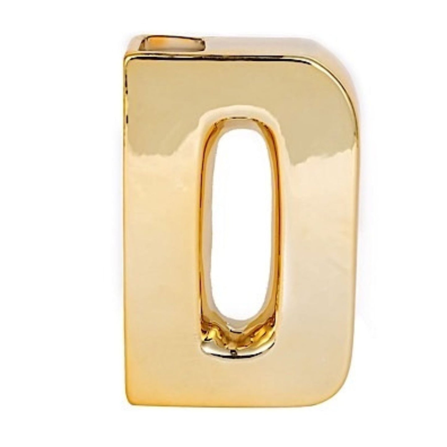 Home Collection Decorative Ceramic Letter Flower Vase 6 Inch