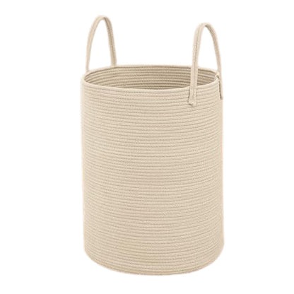 Home Collection Large Woven Laundry Basket Hamper 60L