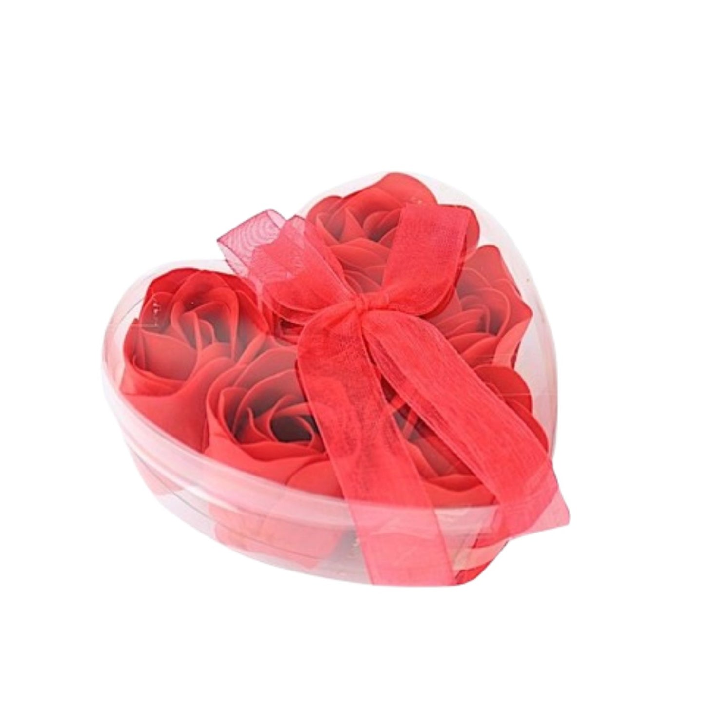 Home Collection Pack of 24 Scented Rose Soap Gift Boxes with Ribbons
