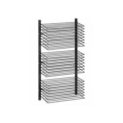 Home Collection Wall Mounted Metal Art Drying Rack with Removable Shelves