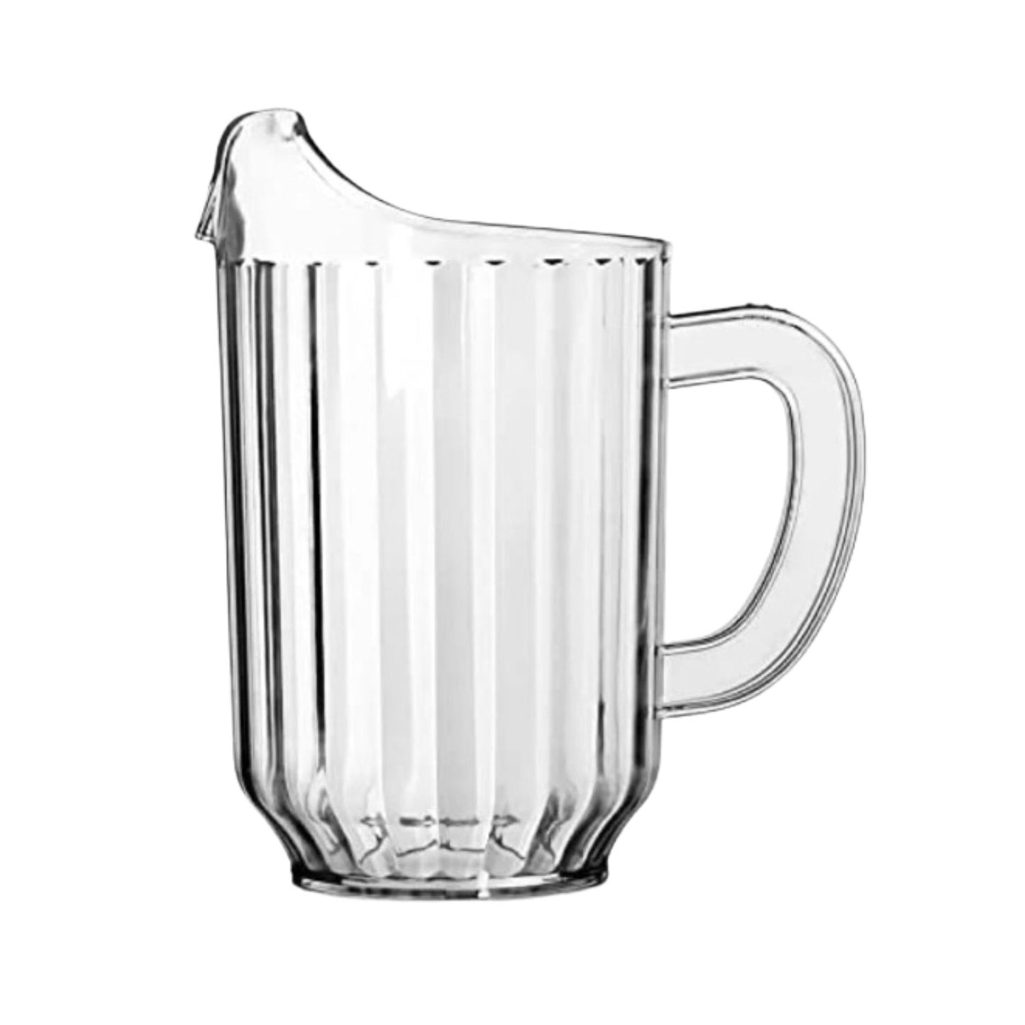Home Collection Durable Clear Plastic Water Pitcher