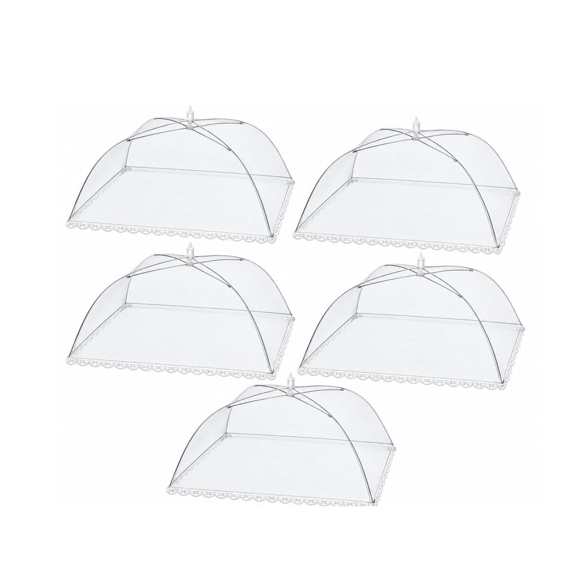 Home Collection Reusable Collapsible Mesh Food Cover Tent for Outdoor Dining
