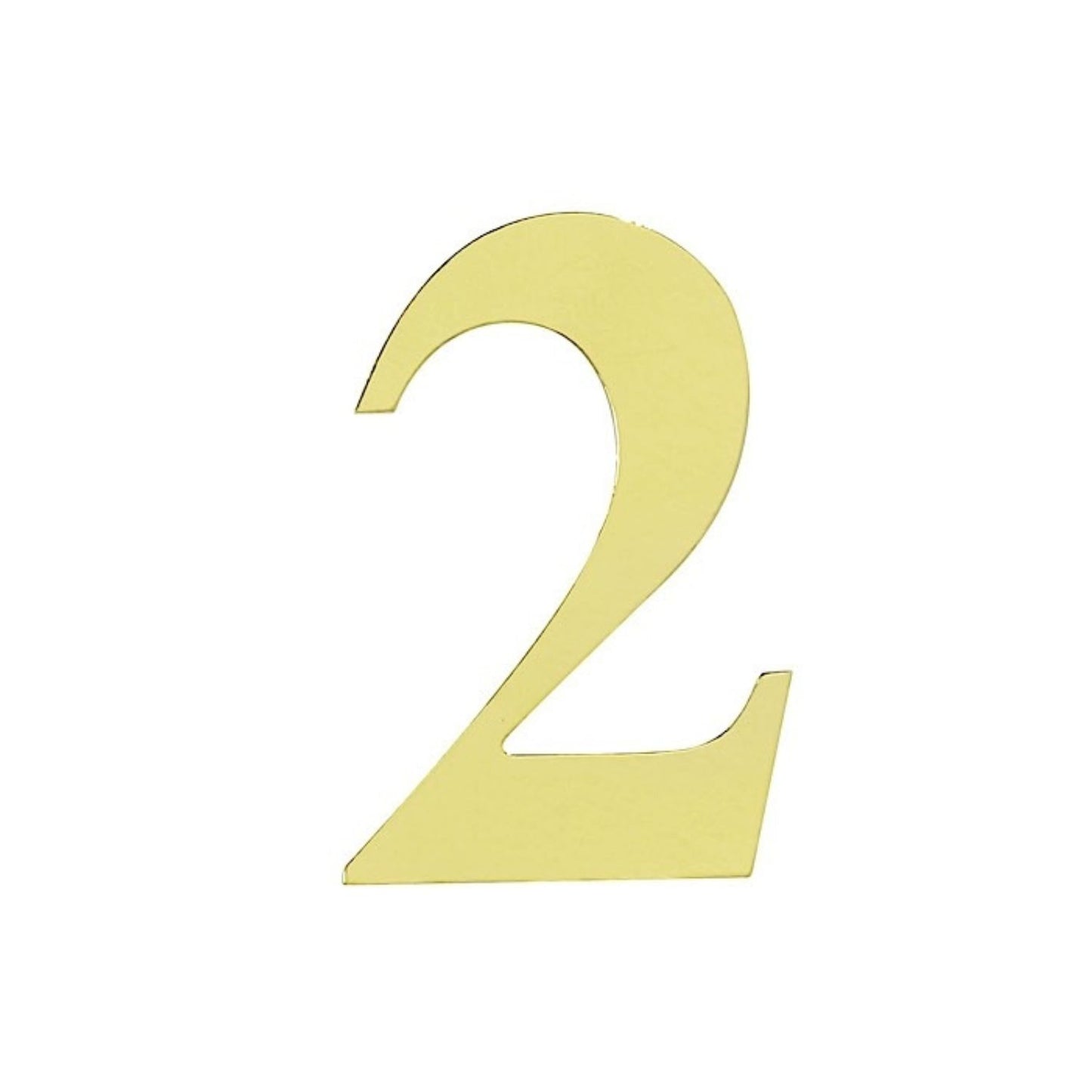 Home Collection Pack of 4 Gold Number Stickers 5-Inch