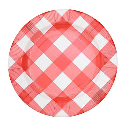 Home Collection Pack of 10 Round Disposable Paper Charger Plates 13 Inch