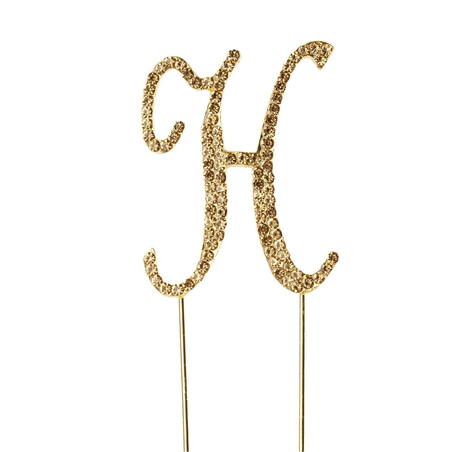 Home Collection Letter Crystal Rhinestone Cake Topper 2.5 Inch