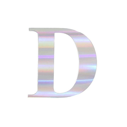Home Collection Pack of 4 Letter Stickers 5"