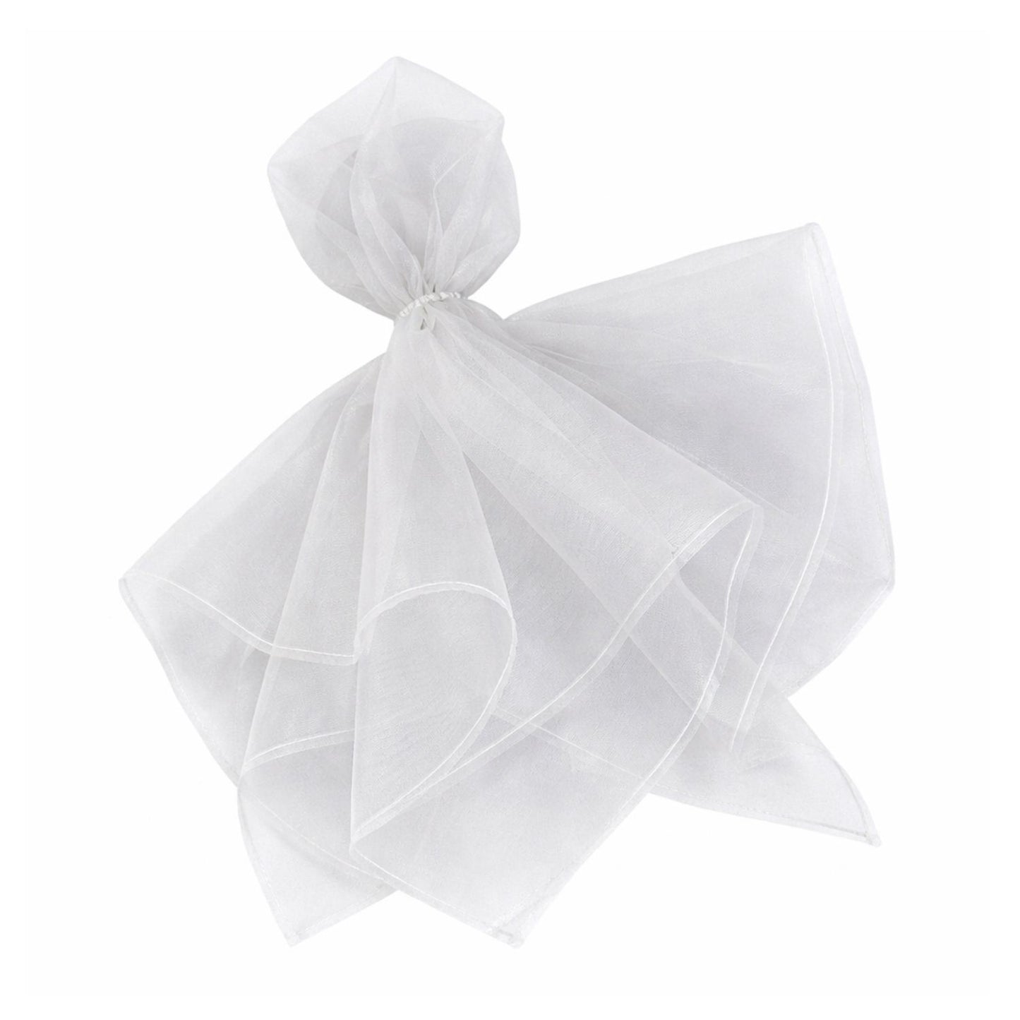 Home Collection Pack of 10 Organza Table Napkins 23x23 Inch