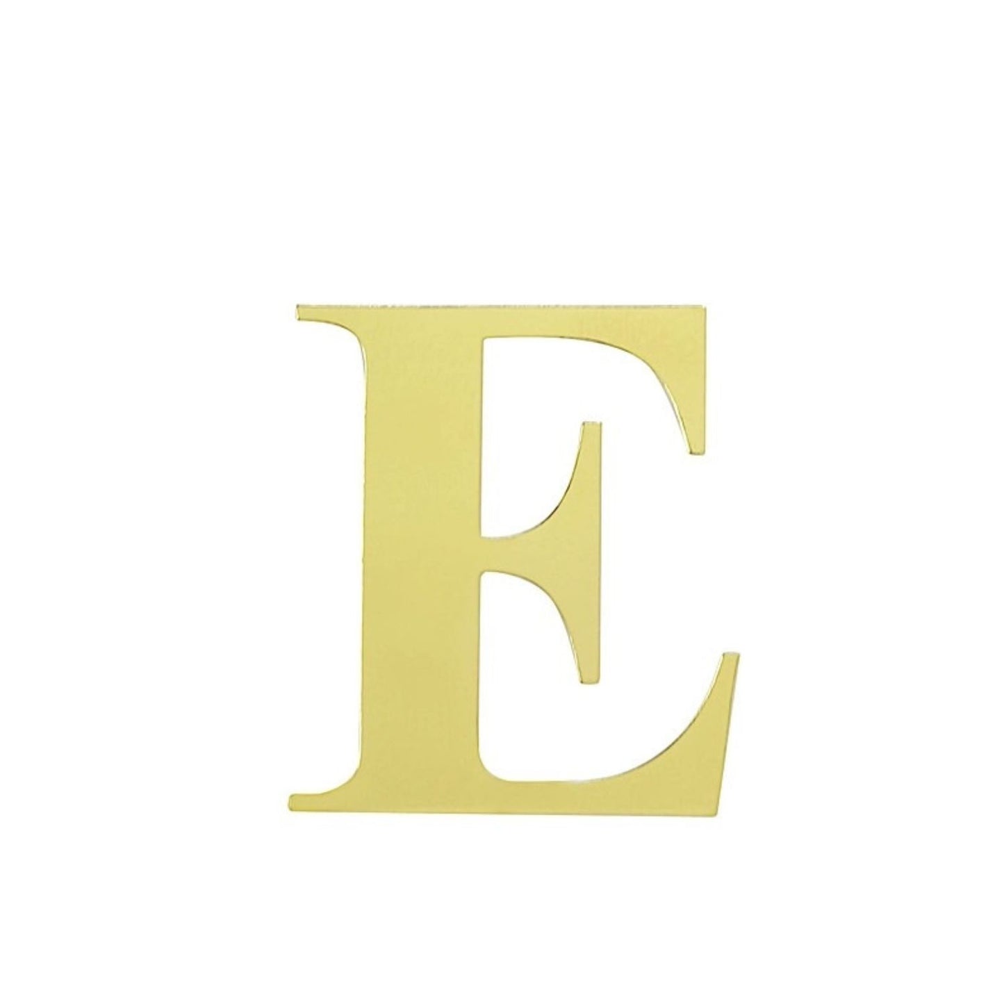 Home Collection Pack of 4 Gold Letter Stickers Backdrop 5"