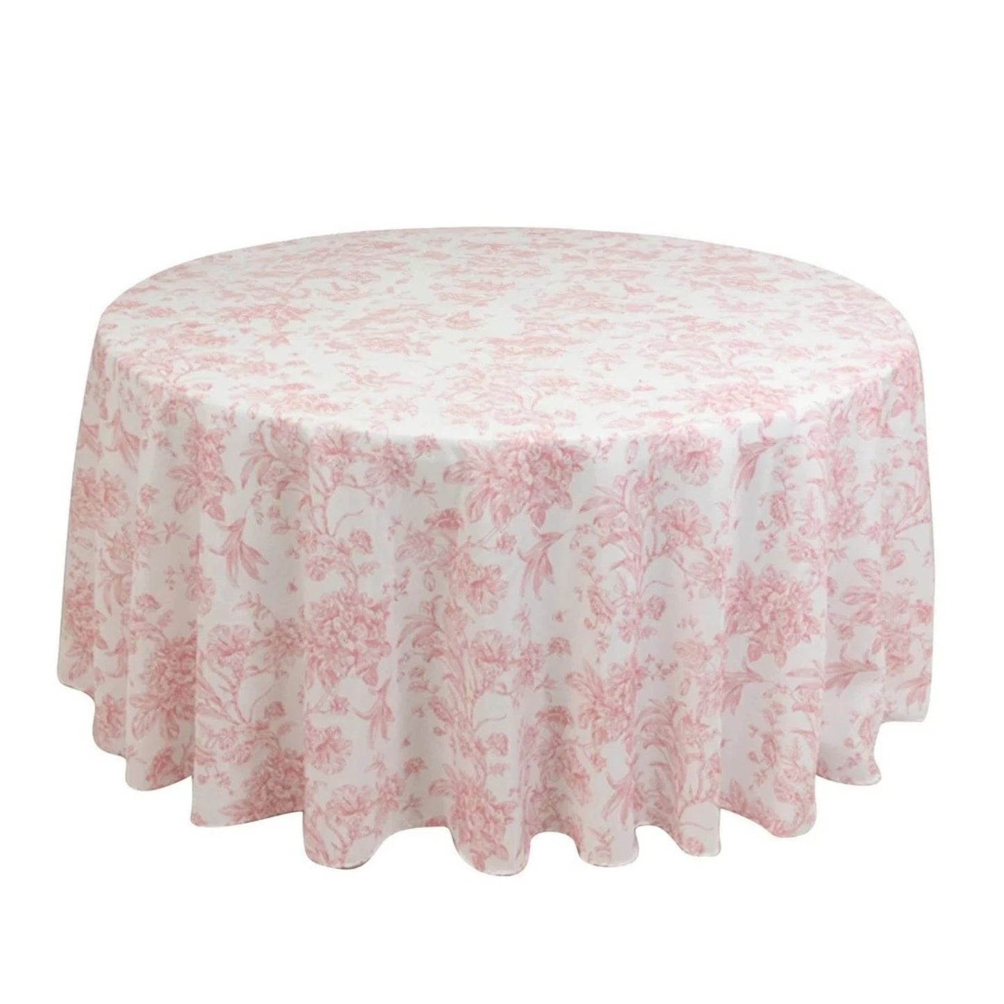 Home Collection Polyester Round Tablecloth 120 Inch
