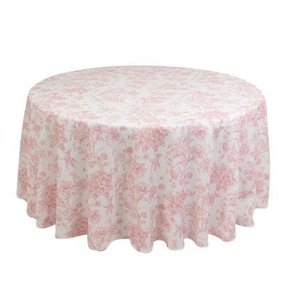 Home Collection Polyester Round Tablecloth 120 Inch