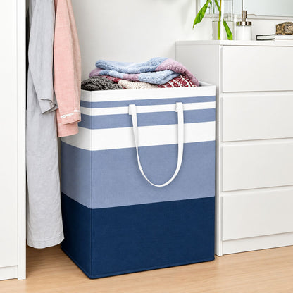Home Collection Pack of 2 Freestanding Large Laundry Hamper Basket 125L