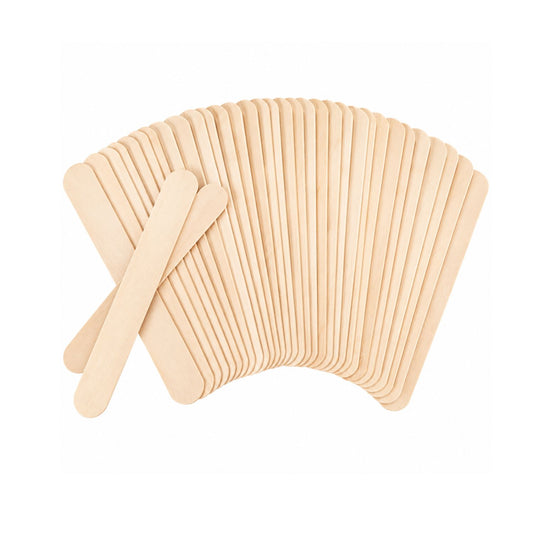 Home Collection 300Pcs Natural Wood Craft Sticks 3 Sizes