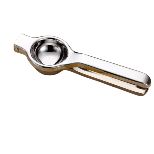 Home Collection Portable Stainless Steel Lemon Squeezer Manual Citrus Juicer – Heavy Duty Orange & Lime Press Tool