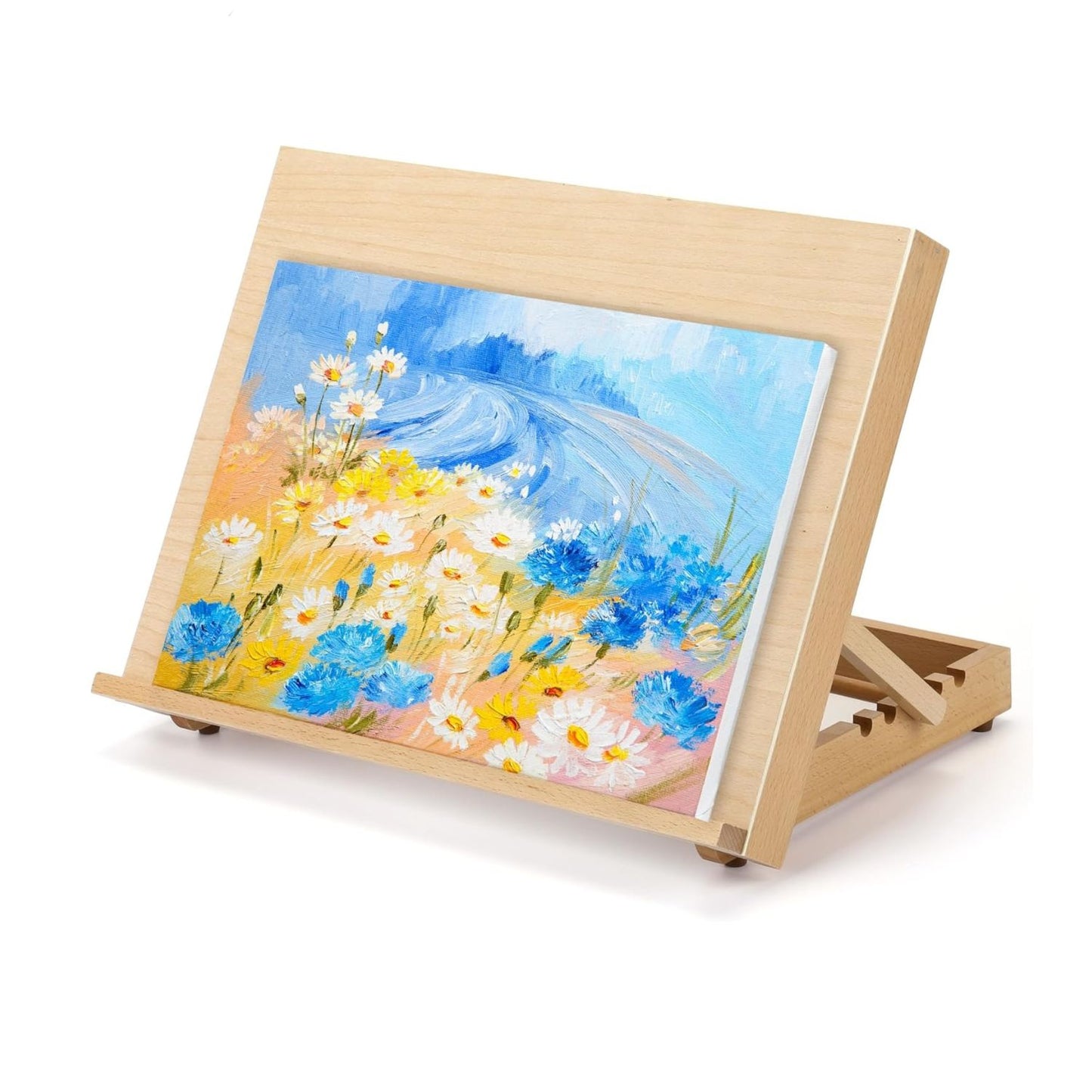 Home Collection Adjustable Wood Tabletop Easel