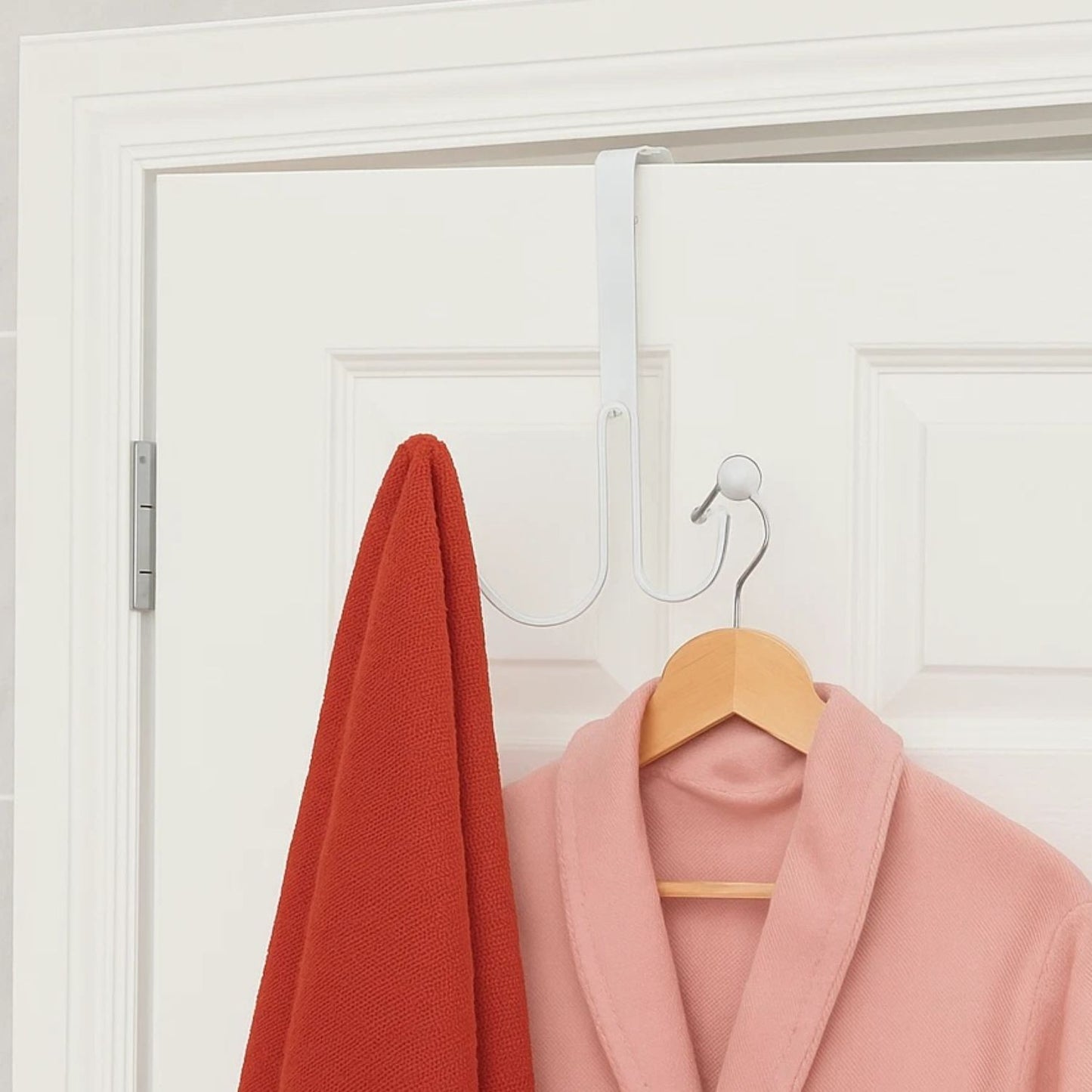 Home Collection Pack of 2 Over-the-Door Hooks