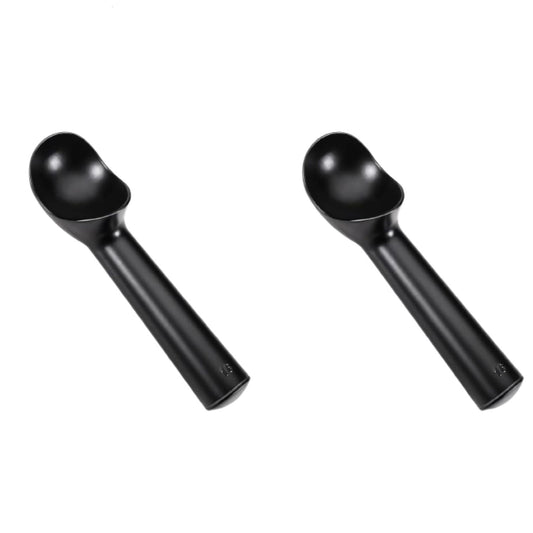 Home Collection 2-Pack Anti-Freeze Ice Cream Scoop Black