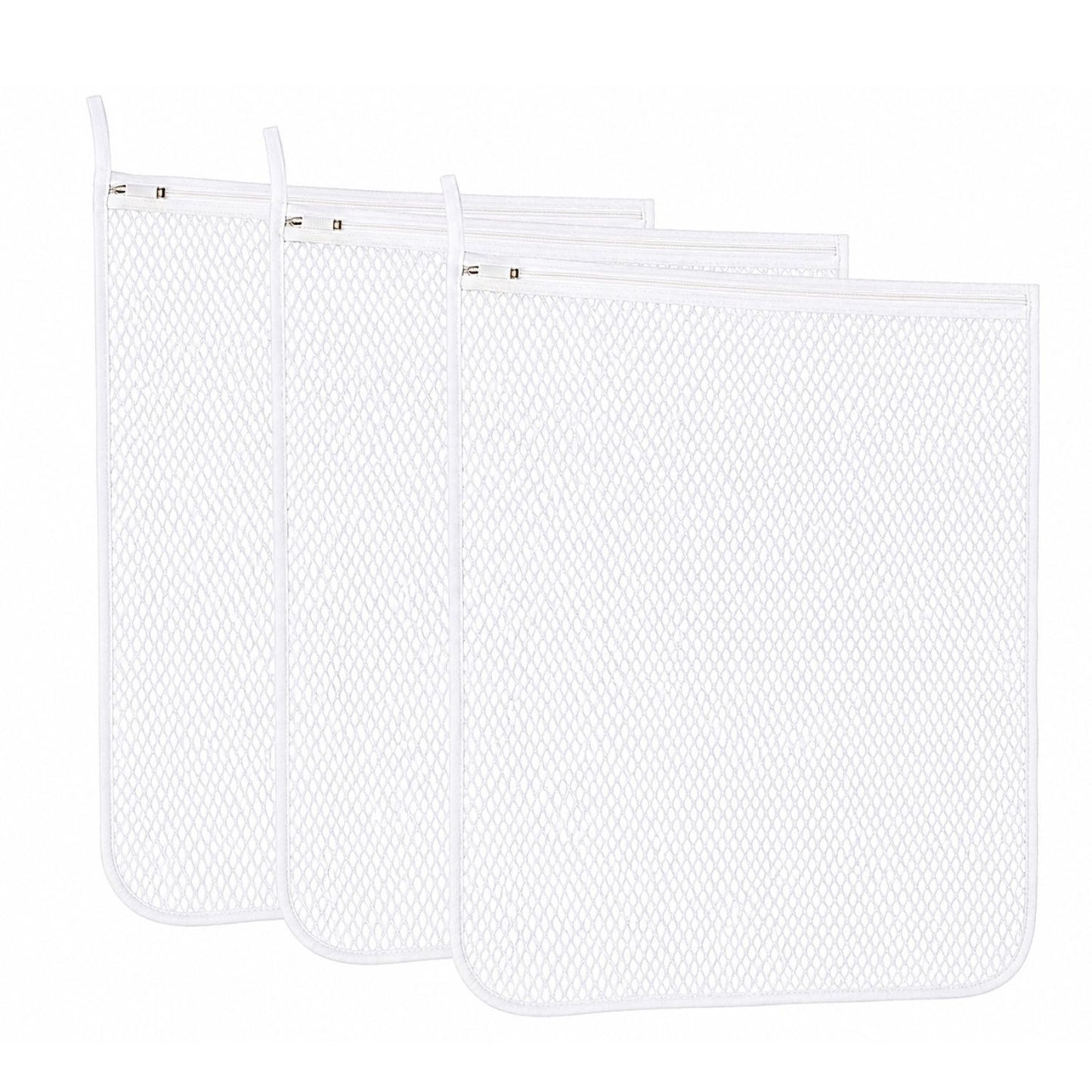 Home Collection Pack of 3 Honeycomb Mesh Laundry Bags for Delicates Large