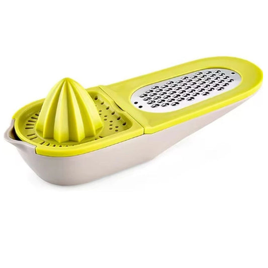 Home Collection 3in1 Citrus Juicer Zester Manual Lemon Orange Squeezer