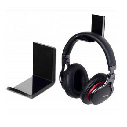 Home Collection Pack of 2 Acrylic Headphone Hanger Under Desk Hook