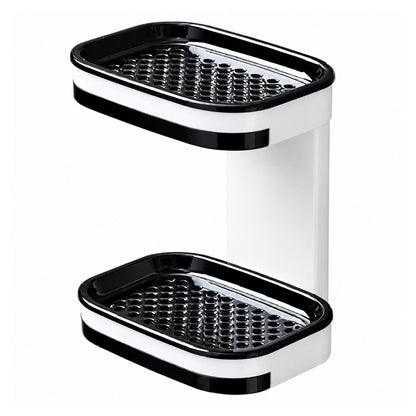 Home Collection Wall Mounted Double Layer Soap Dish Holder