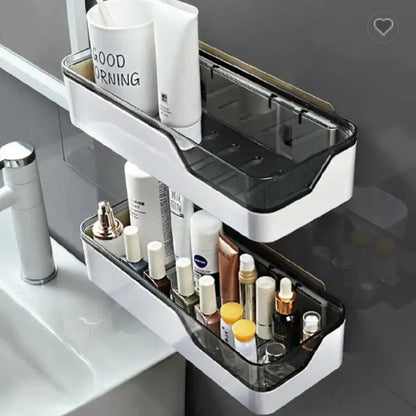 Home Collection Corner Shower Caddy Adhesive Wall Mounted