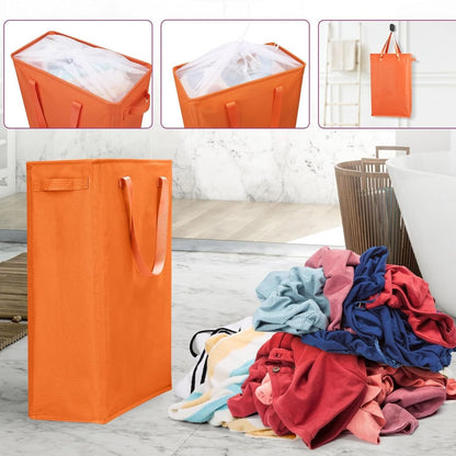 Home Collection Slim Laundry Hamper with Handles 45L